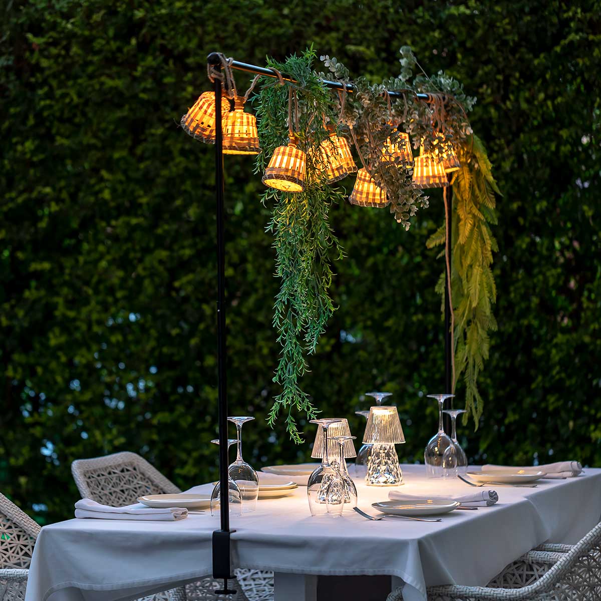 Support de table extensible Garland Lift pour guirlandes
