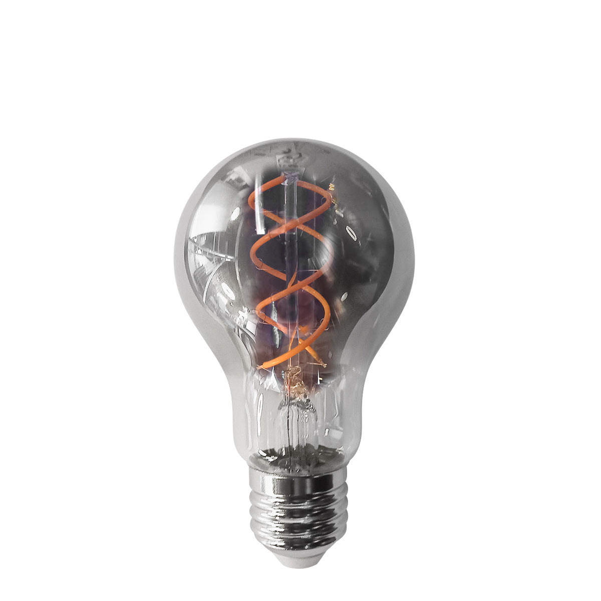 Ampoule fumée dimmable avec culot E27 120 lumens 1800 kelvins 4,5 watts