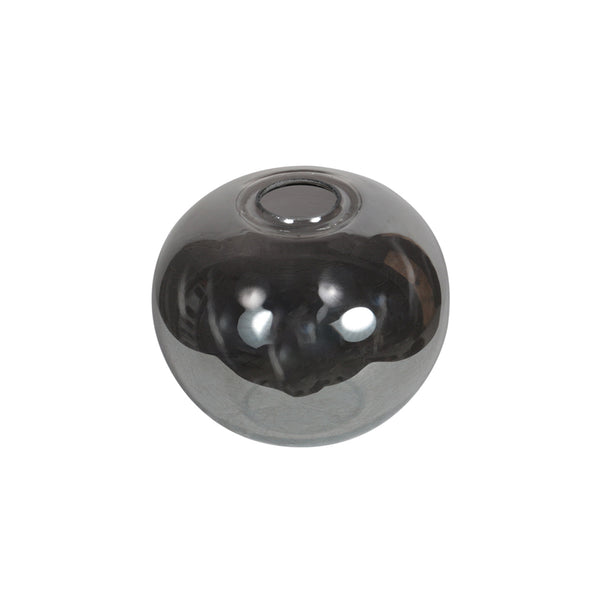 Abat-jour en verre détachable I15467S – Verre fumé fait main pour luminaires E27