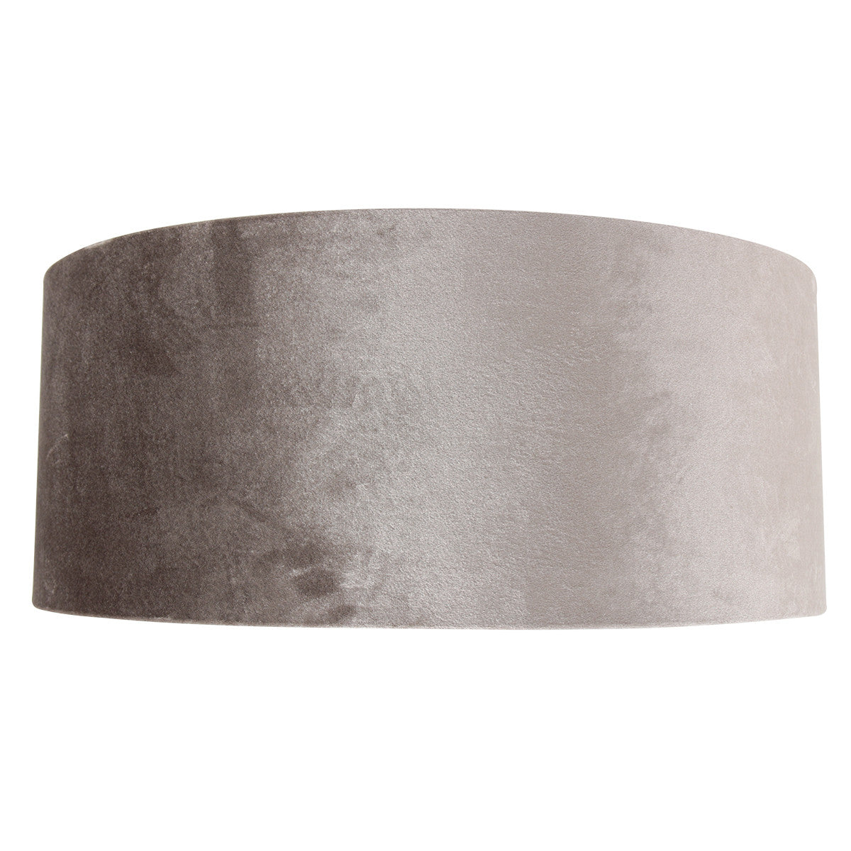 Abat-jour K1066GS en velours argenté