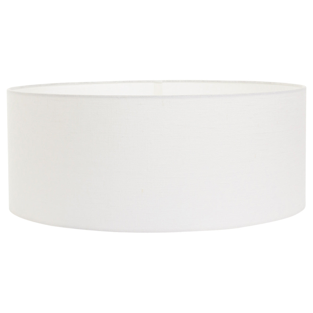 Abat-jour K1066QS blanc en lin