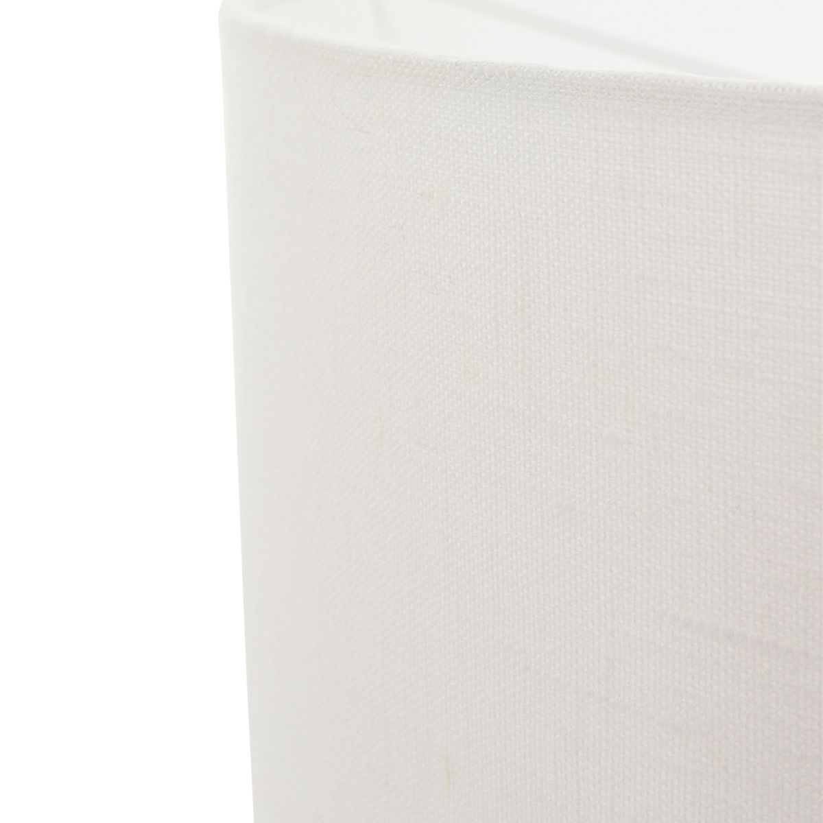 Abat-jour K1066QS blanc en lin