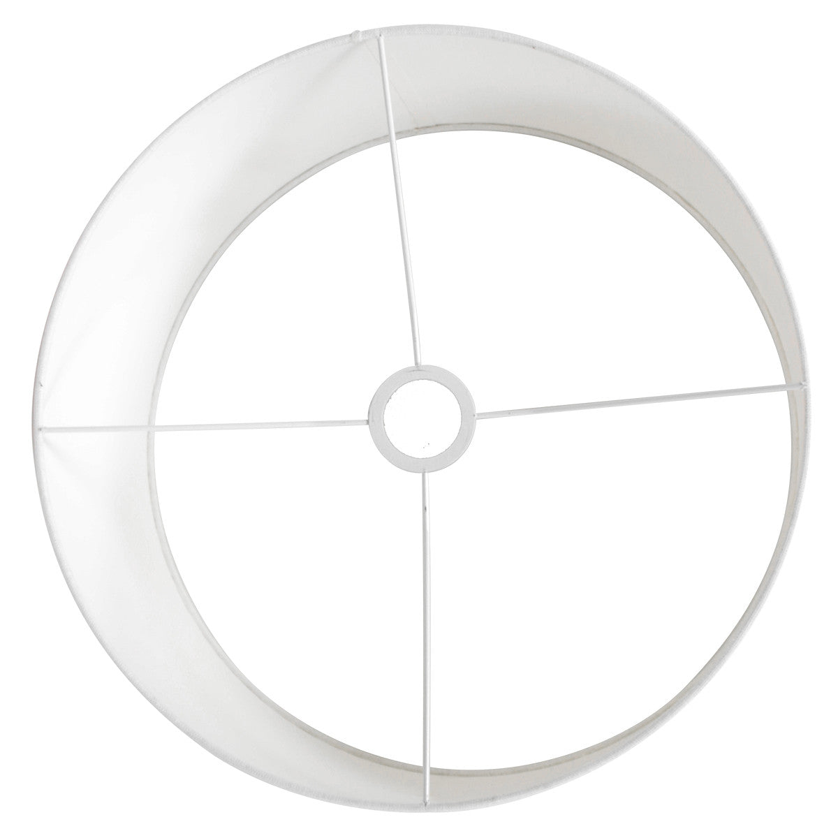 Abat-jour K1068QS en lin blanc