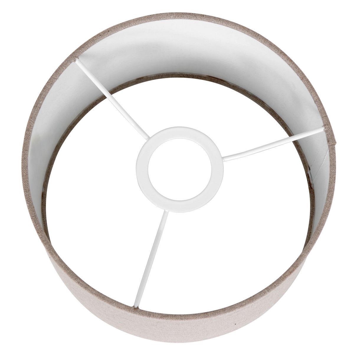 Abat-jour K3084RS gris en lin