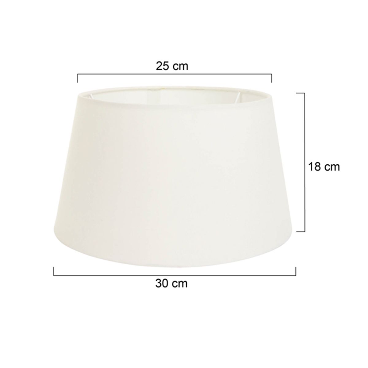 Abat-jour Bella K58941S Crème chintz