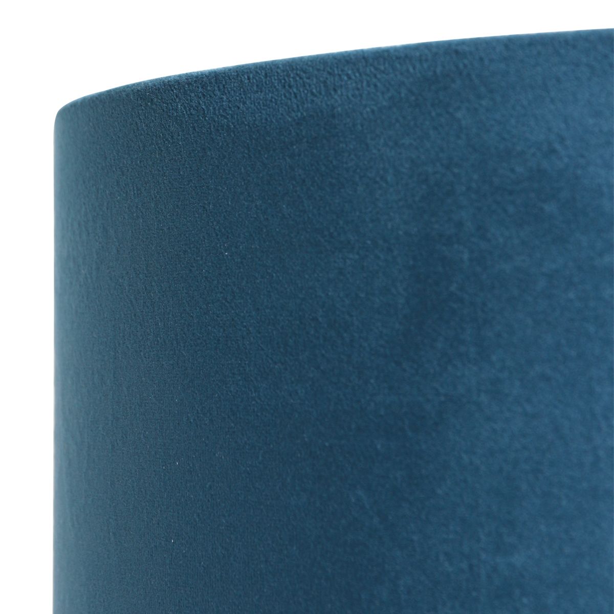 Abat-jour K7396ZS velours bleu