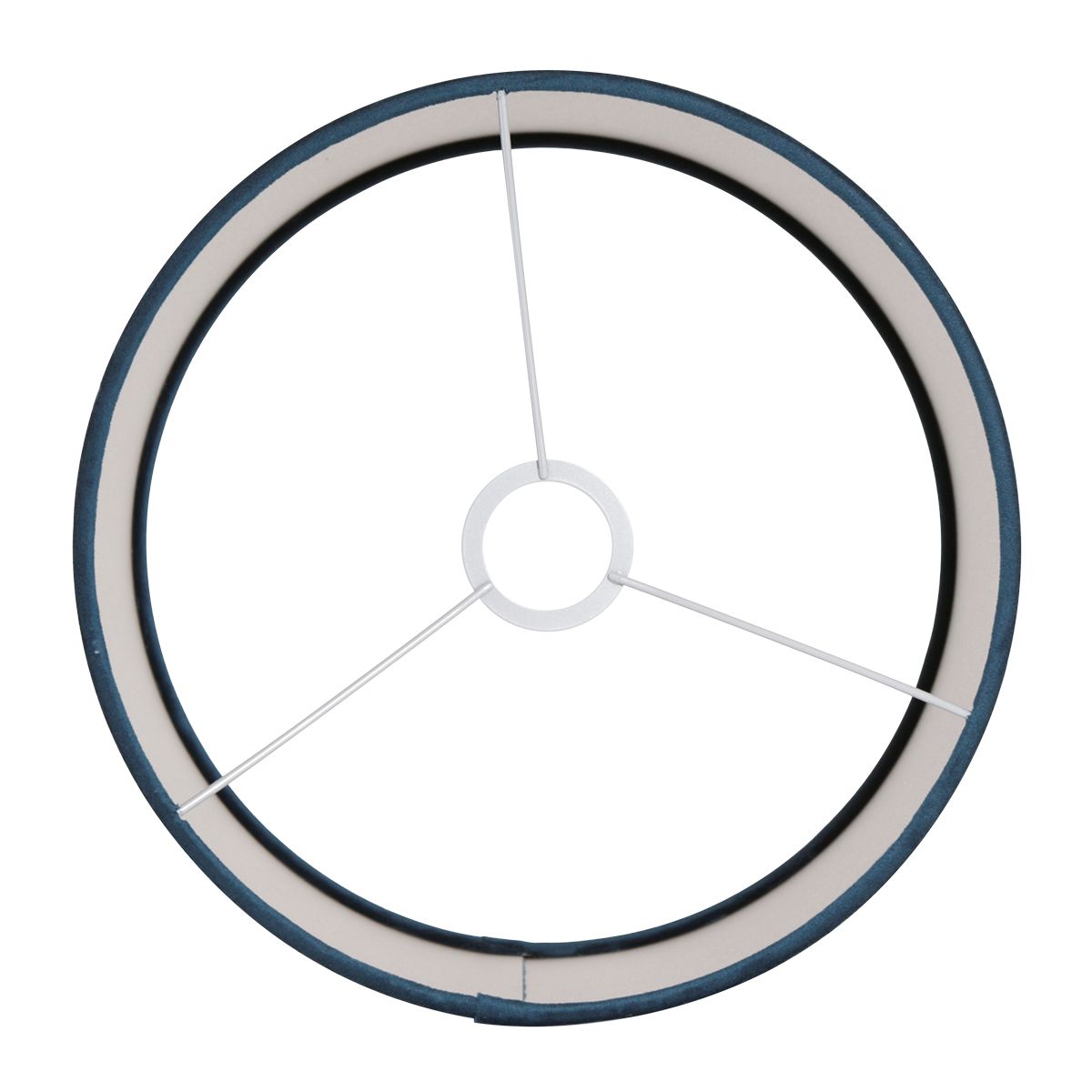 Abat-jour K7396ZS velours bleu
