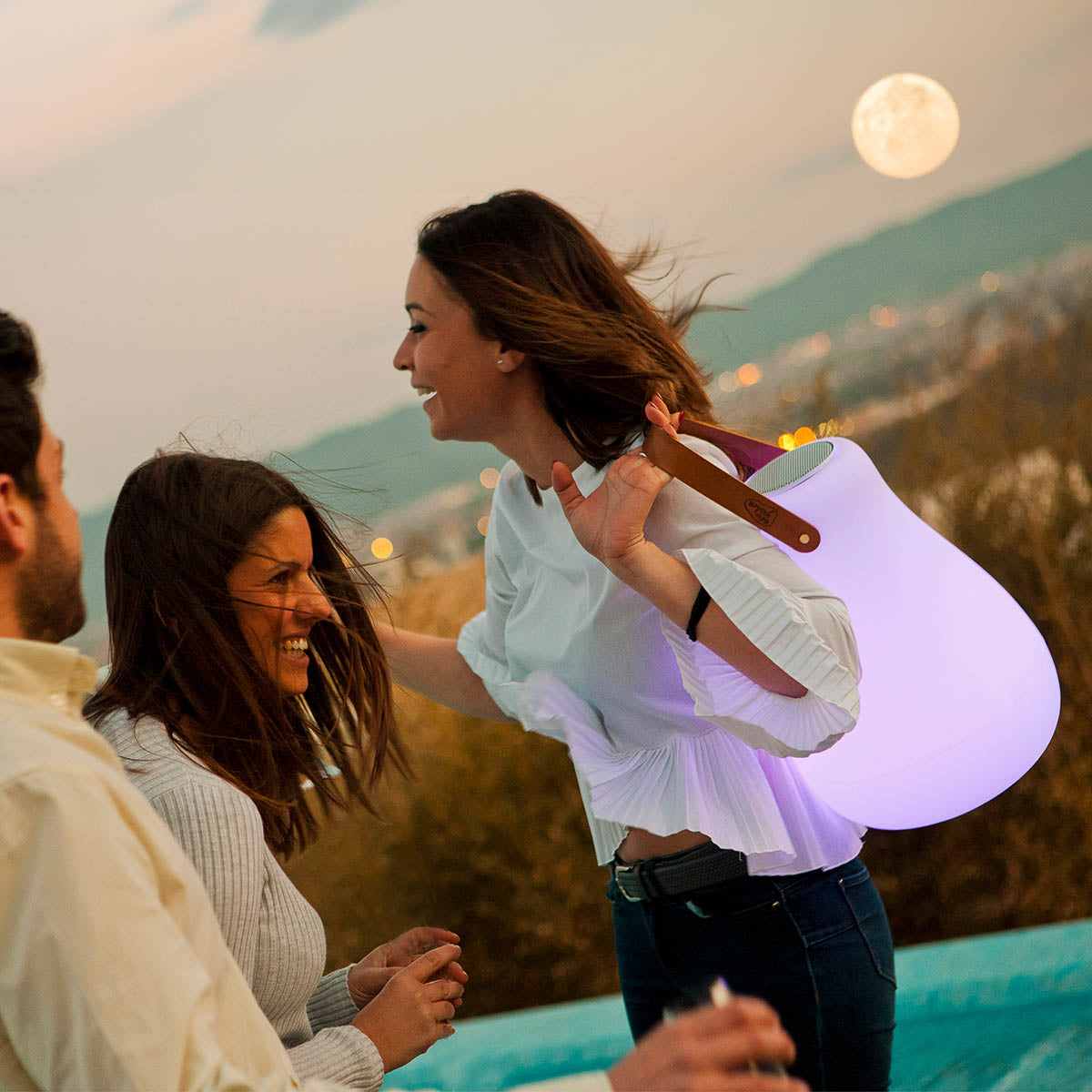 Enceinte portative lumineuse Kurby Play