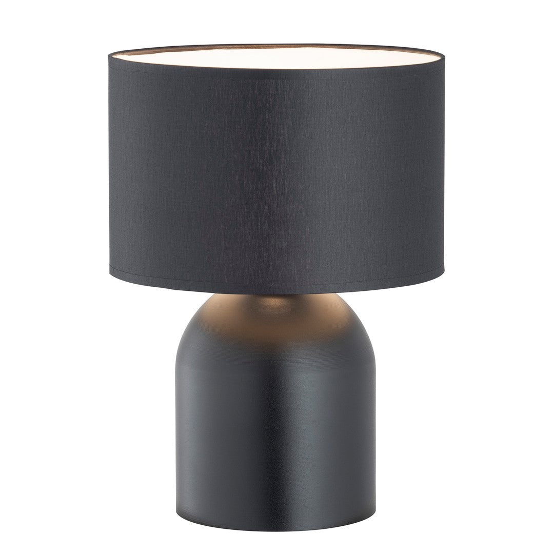 Lampe à poser Aspen 1 lumière noire et blanche