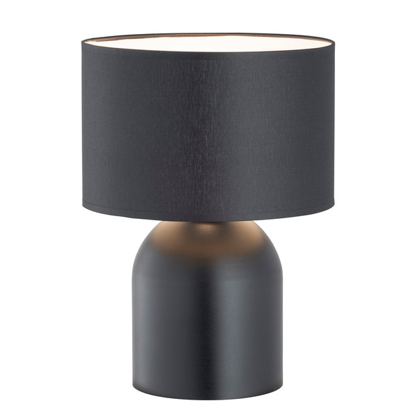 Lampe à poser Aspen 1 lumière noire et blanche