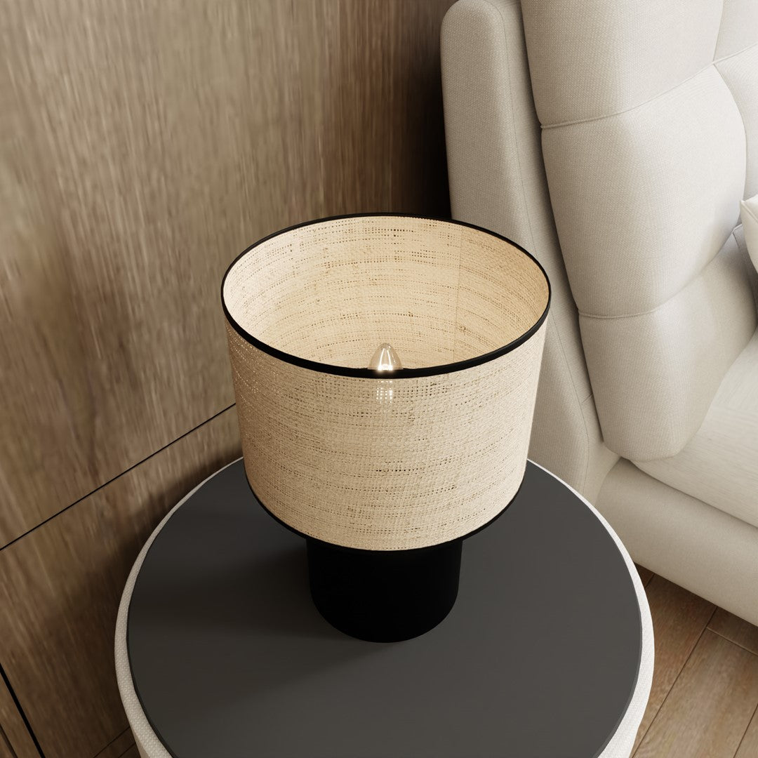 Lampe à poser Aspen noire