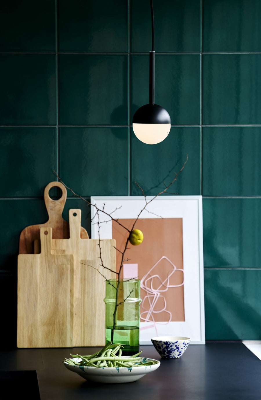Suspension Contina, verre