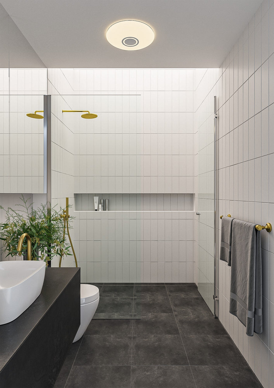 Plafonnier LED Djay Smart multicolore blanc