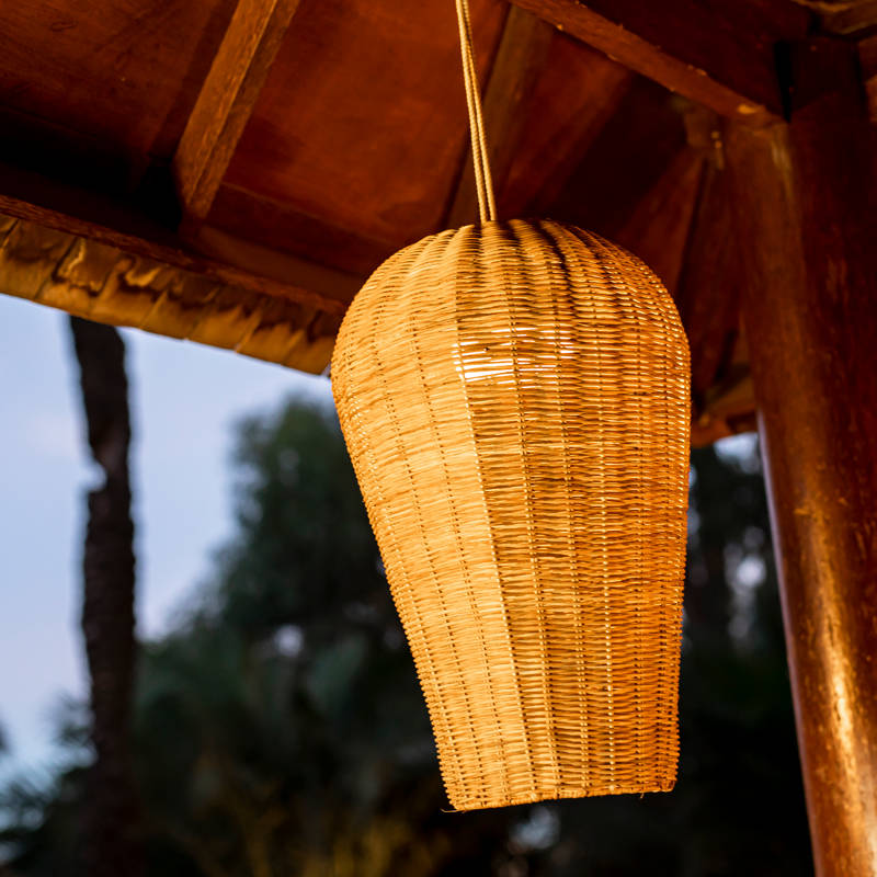 Suspension sans fil Saona 50 en fibres naturelles