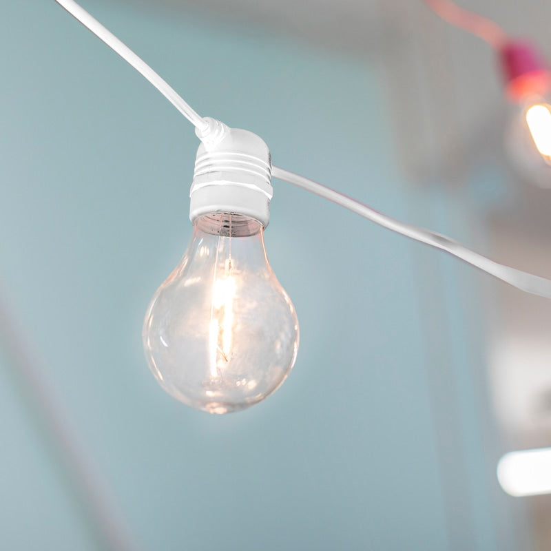 Guirlande lumineuse Allegra à ampoules remplaçables