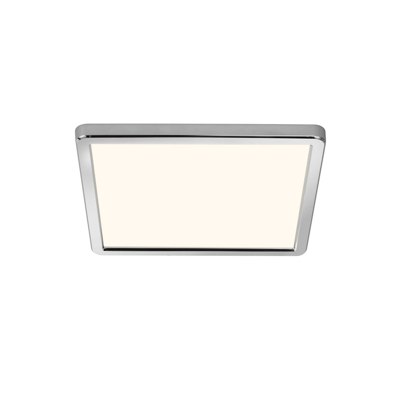 Plafonnier LED Oja 29 Square variable 3 niveaux 3000 ou 4000K chromé