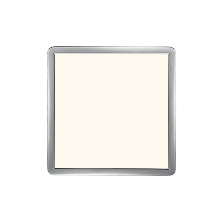 Plafonnier LED Oja 29 Square variable 3 niveaux 3000 ou 4000K chromé