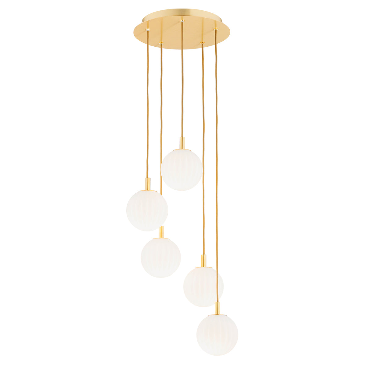 Suspension luminaire Paloma 5 lumières