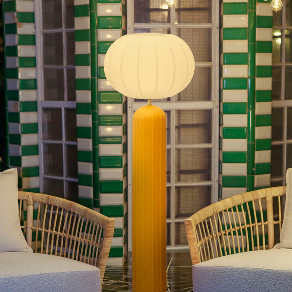 Lampadaire solaire Rachel 145, style Art déco