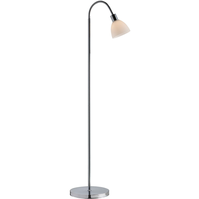 Lampadaire Ray Single, verre