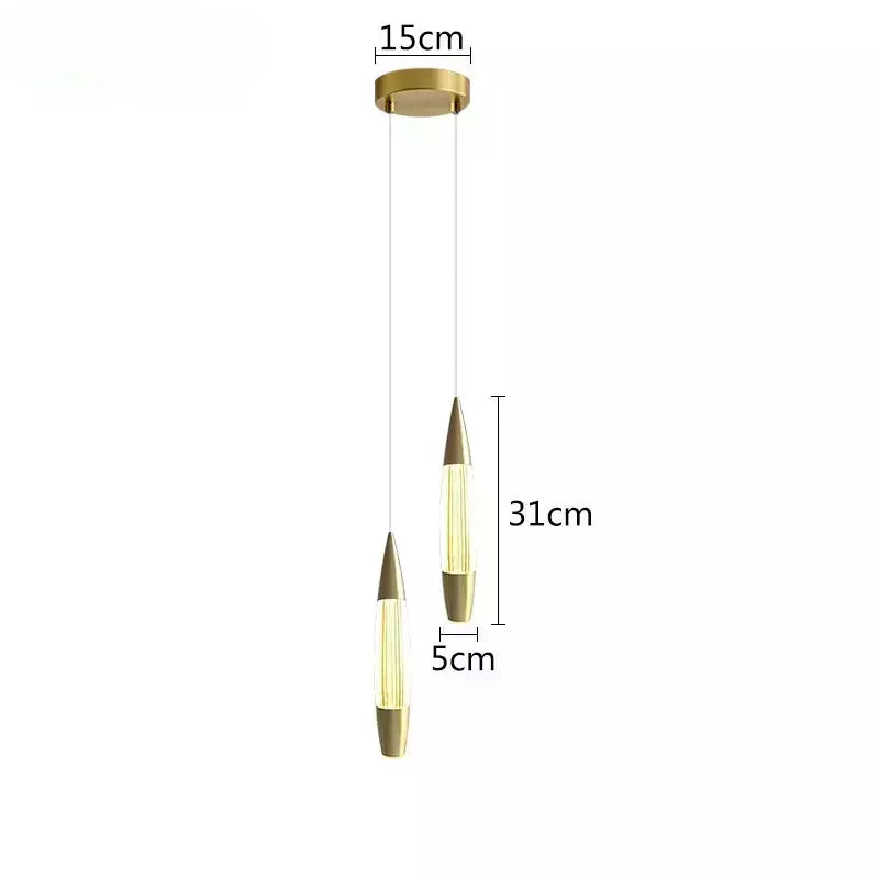 Plafond de la salle à manger | Designix - 2têtes Blanc chaud - https://designix.fr