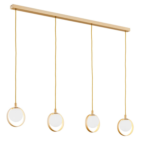 Suspension luminaire Saturnia 4 lumières