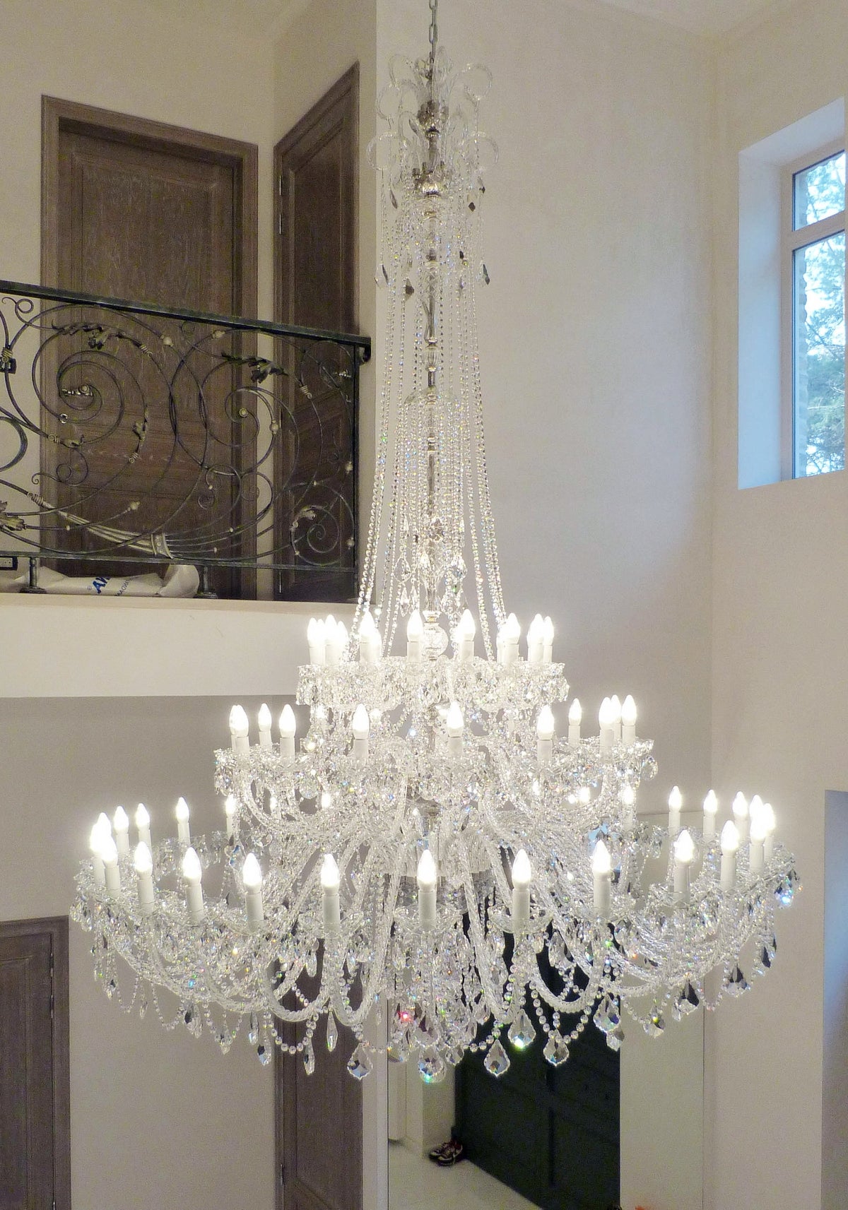 Lustre en cristal