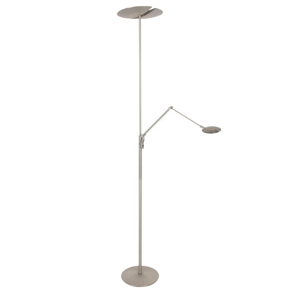Lampadaire Zenith2 argenté