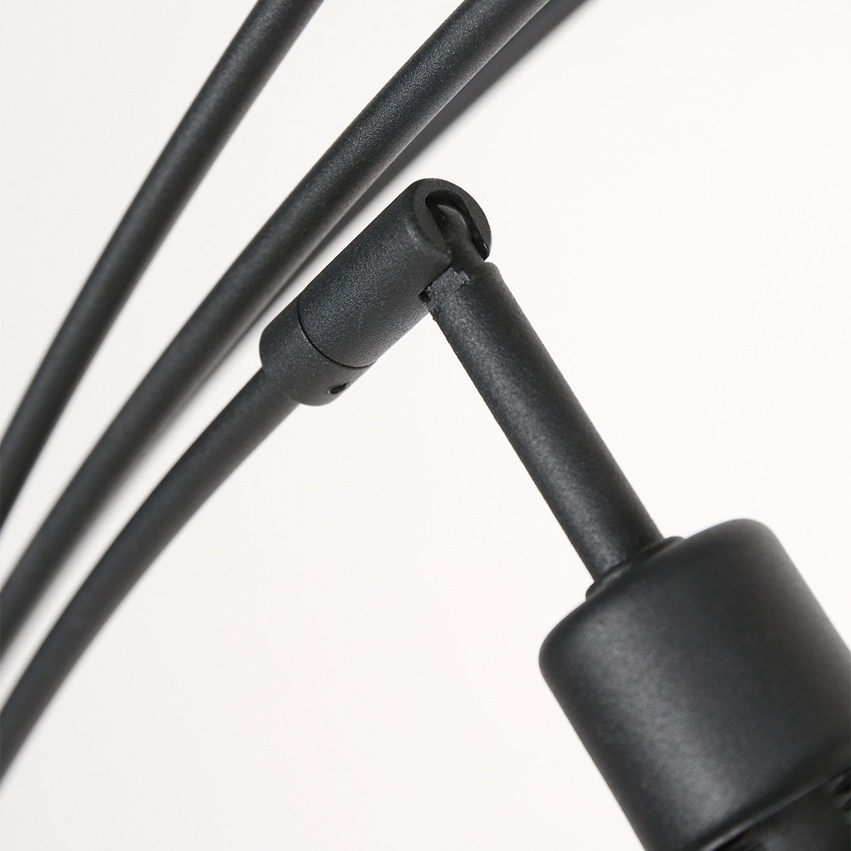 Lampadaire Bambus noir