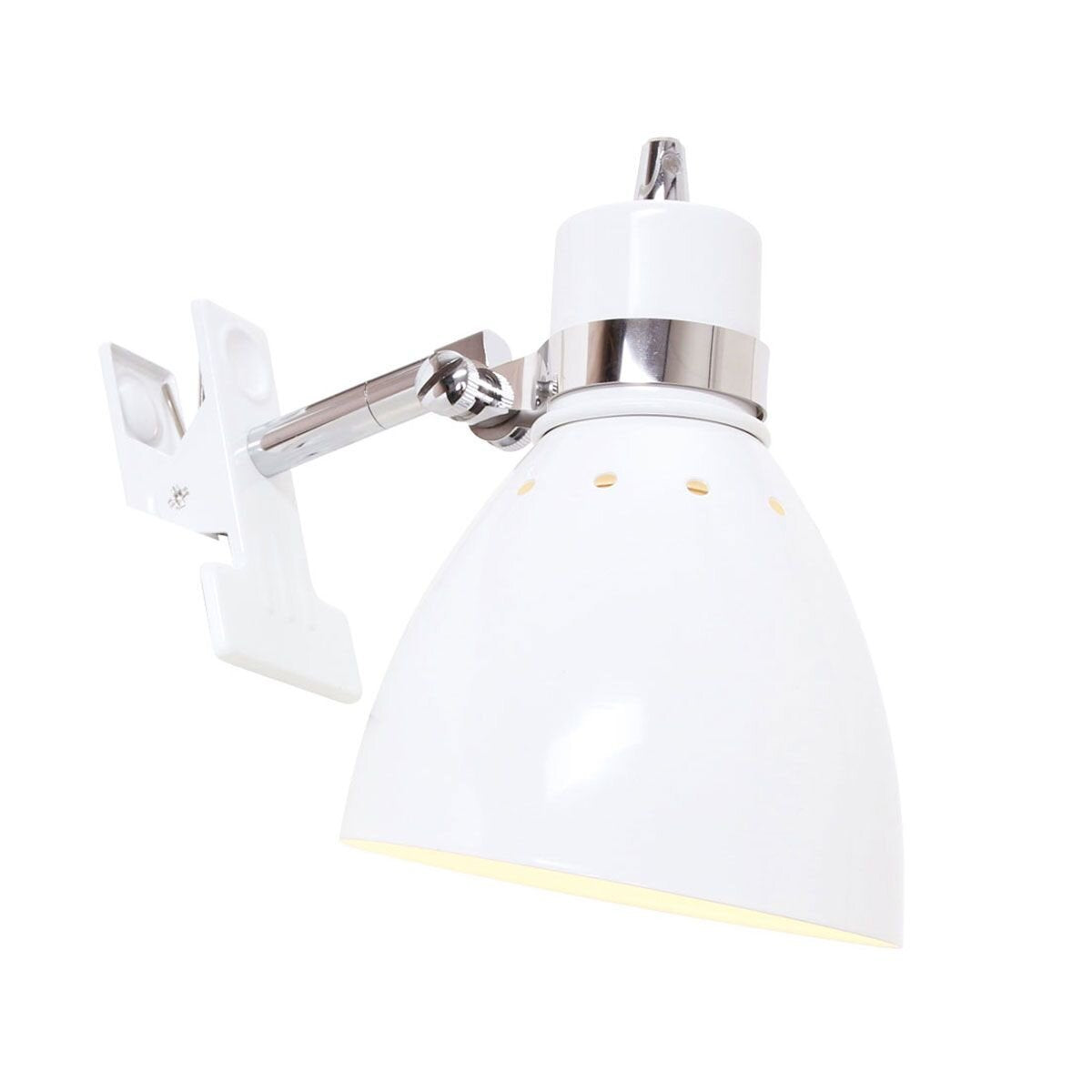 Lampe à Pince Spring 6827W Blanc - Design Industriel Steinhauer