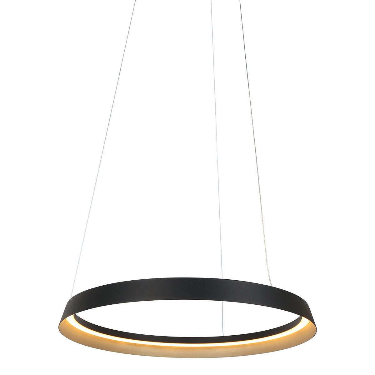 Suspension luminaire Ringlux noir
