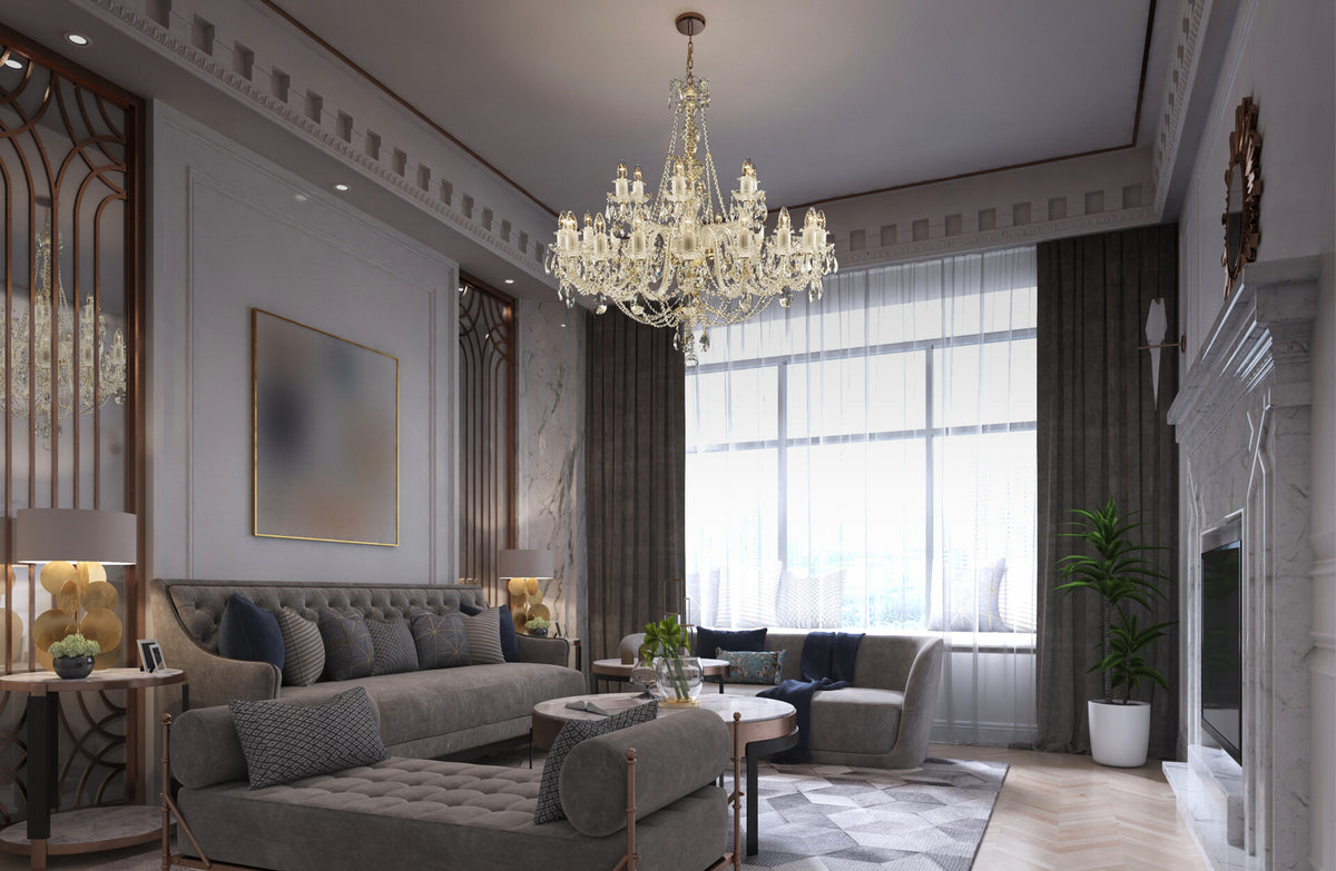Lustre en cristal AL036K