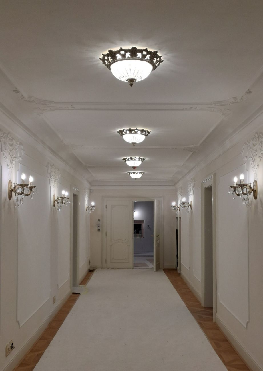 Lustre en laiton AL162