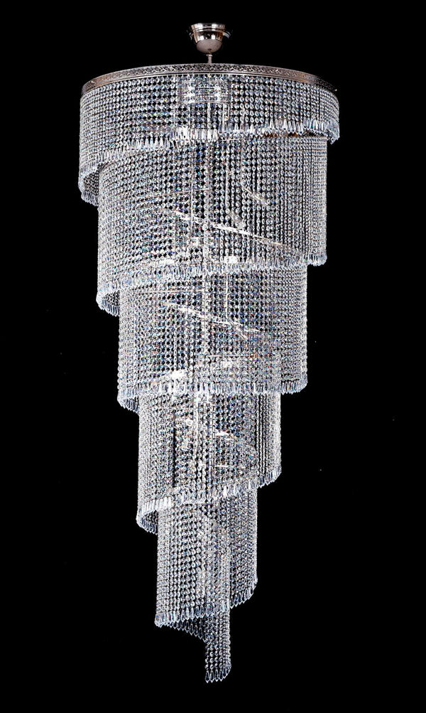 Suspension spirale en cristal AL178