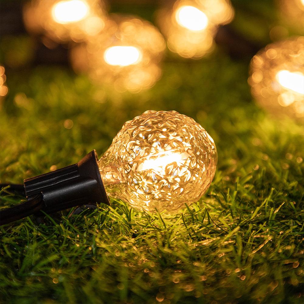 Ampoule à Filament LED E12 | Balle de Golf - Designix Ampoules LED Blanc Chaud
