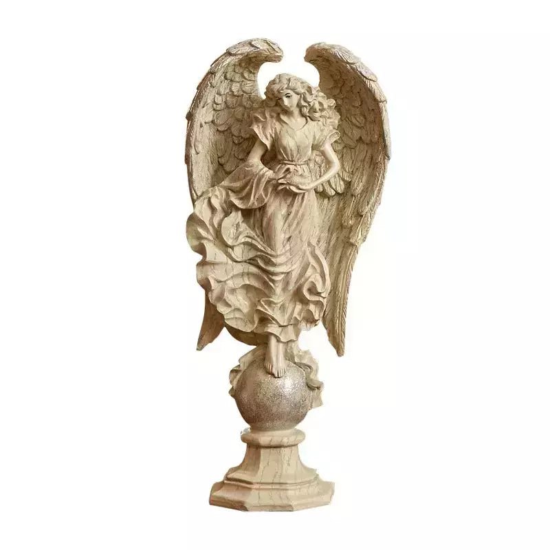 Ange Déesse Sculpture Résine | Nila - Designix Statuette Terre