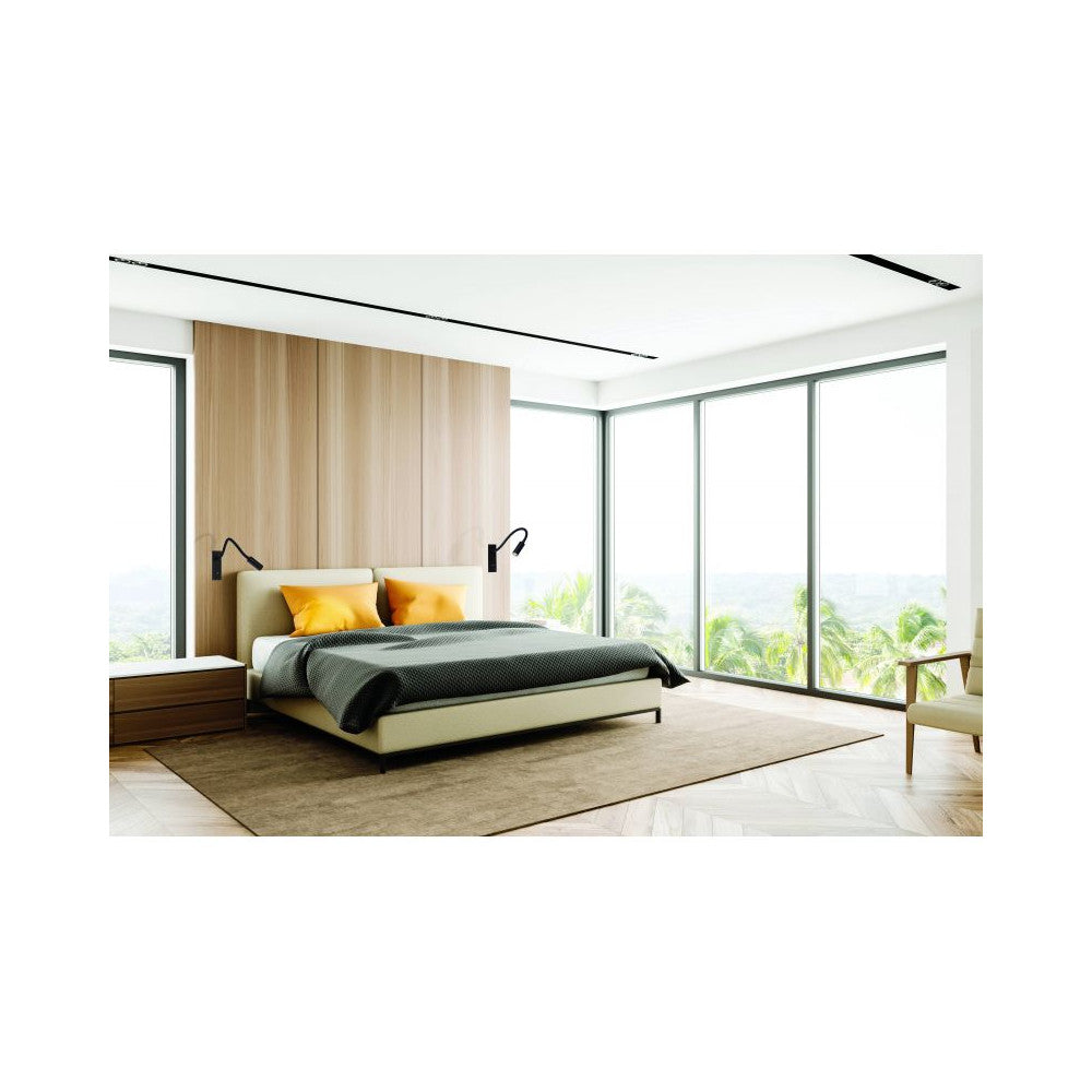 Applique Encastrable ZAMBELIS 3W DESIGN Noir H69