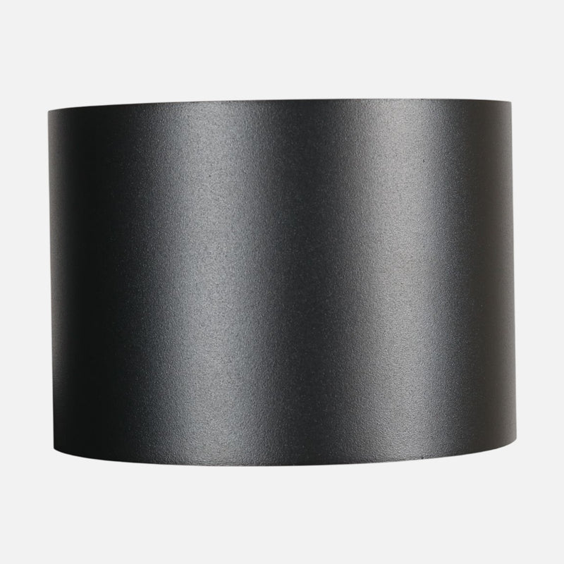 Applique extérieure noire à double faisceau, capteur crépusculaire IP54 | Faro