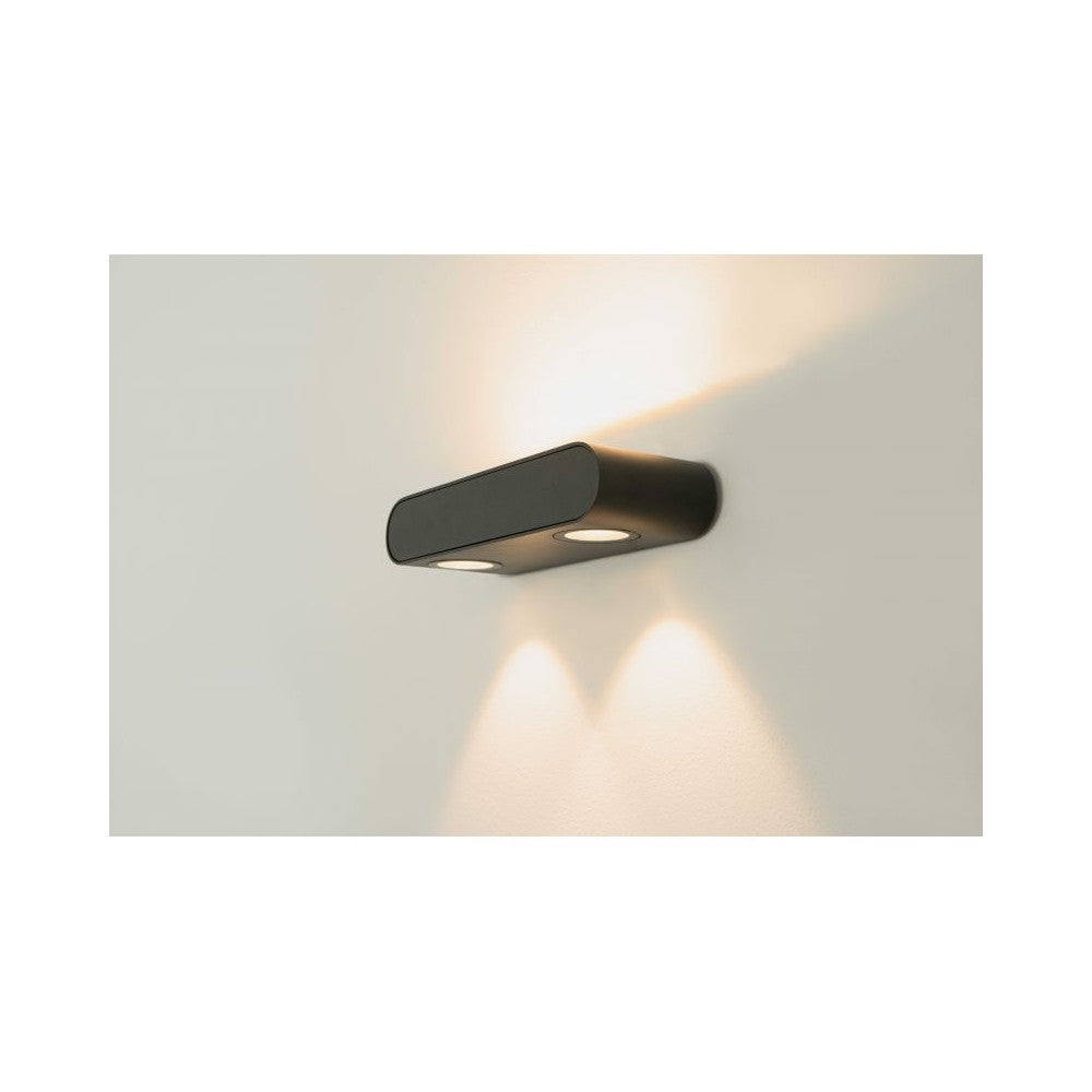 Applique exterieure ZAMBELIS 10W IP54 Direct/Indirect DESIGN Graphite E315