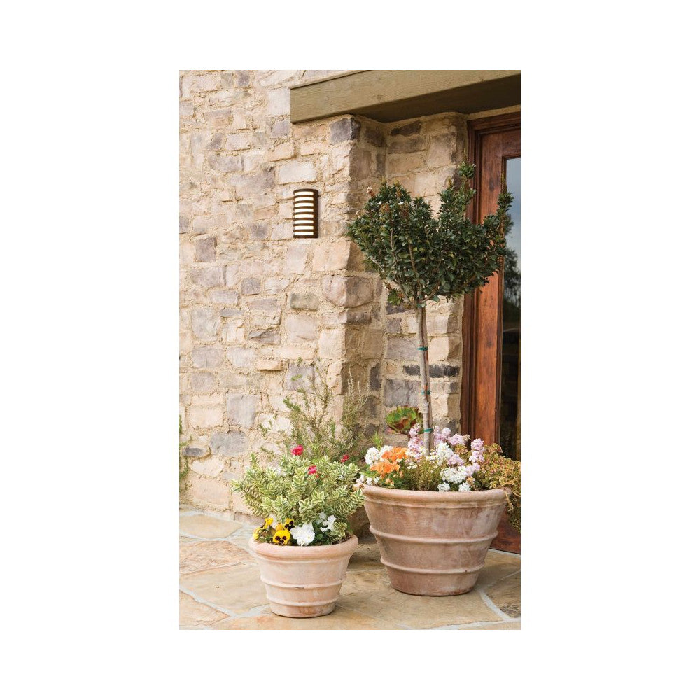 Applique Exterieure ZAMBELIS 10W IP65 DESIGN Marron E341
