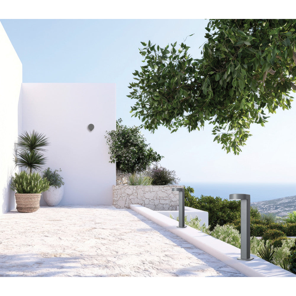 Applique exterieure ZAMBELIS 13W IP65 DESIGN Graphite E358