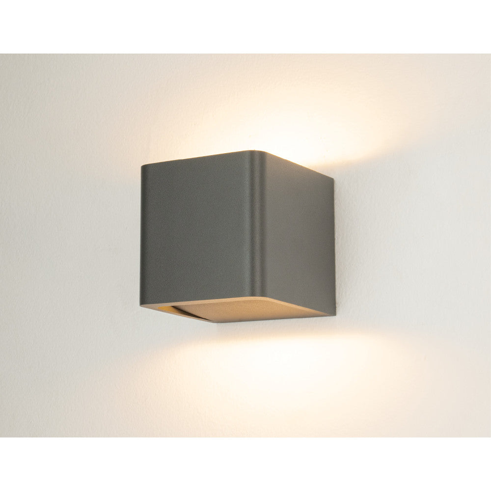 Applique exterieure ZAMBELIS 13W IP65 Direct/Indirect DESIGN Graphite E352
