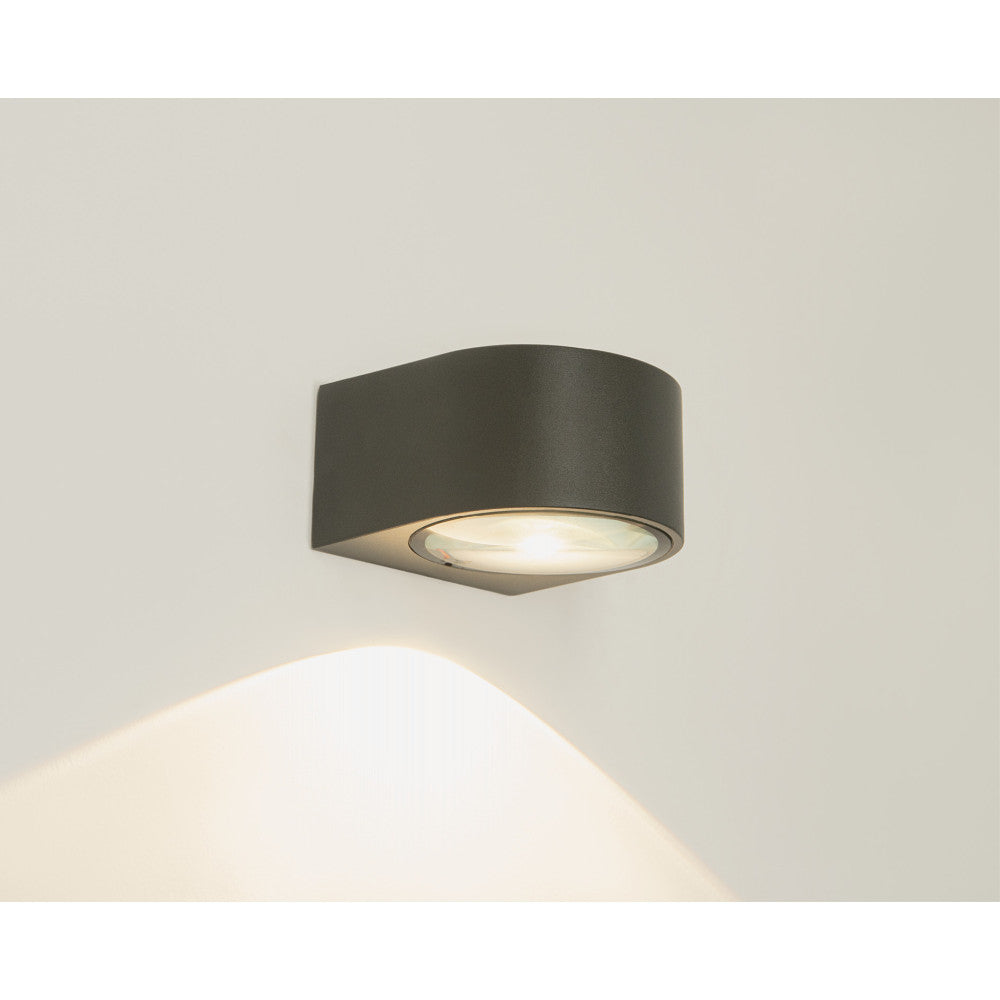 Applique exterieure ZAMBELIS 5W IP54 DESIGN Graphite E316