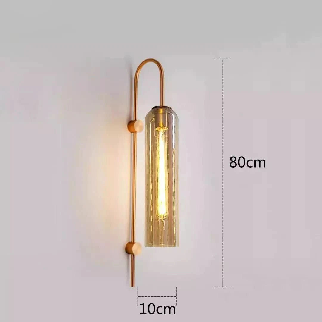 Applique Mural LED Design Fine | Éclat - Designix Applique Murale Ambre