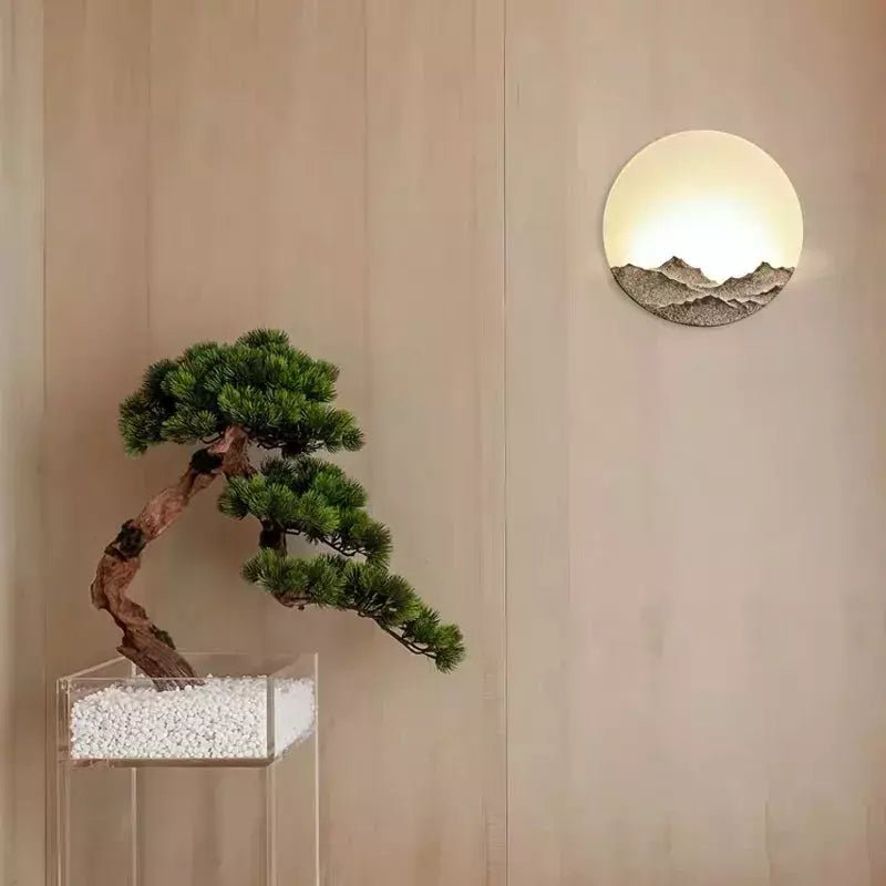 Applique Murale Art Déco Chinoise | Lumière Sereine - Designix Applique Murale Diamètre 30cm