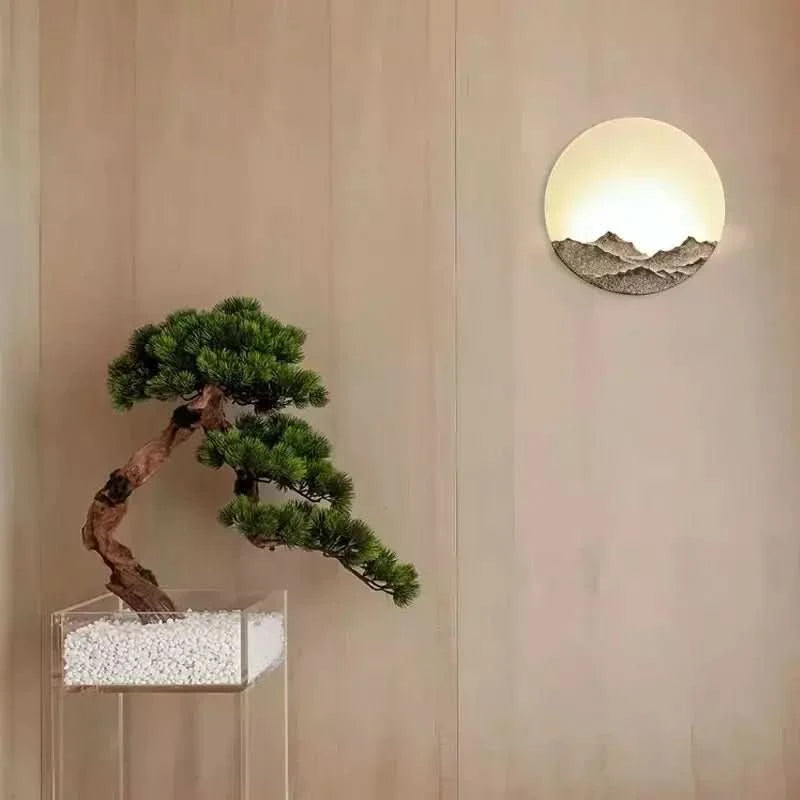 Applique Murale Art Déco Chinoise | Lumière Sereine - Designix Applique Murale Diamètre 30cm