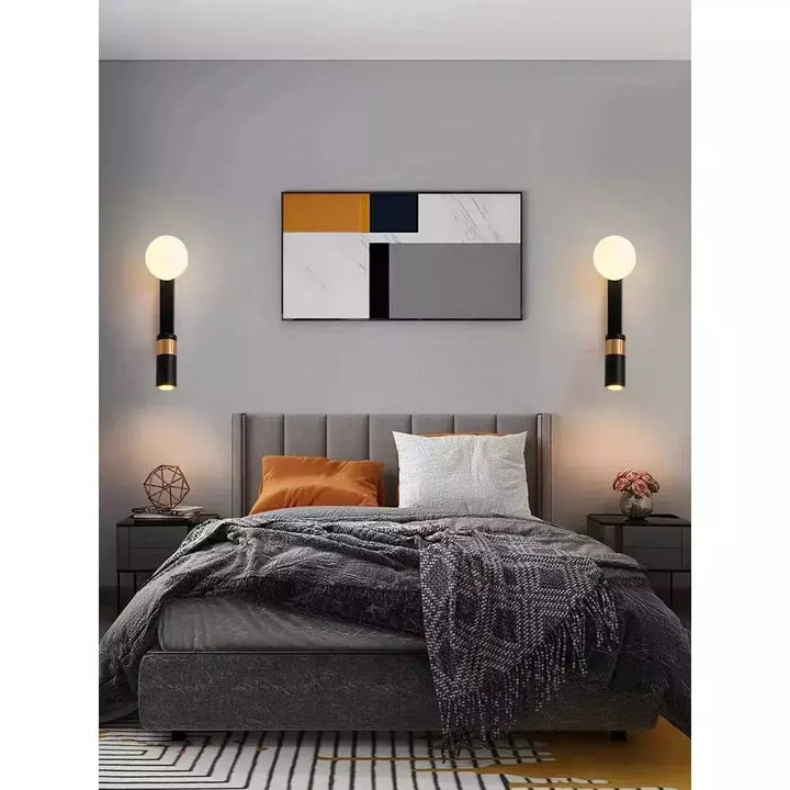Applique Murale avec Liseuse | LuxLumina - Designix Applique Murale Blanc Chaud