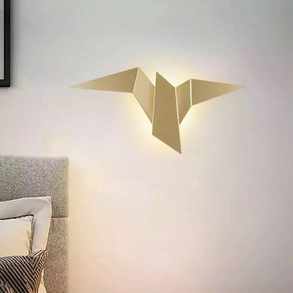 Applique Murale Bird | Vol Léger - Designix Applique Murale Doré Blanc Chaud (2700 - 3500K)
