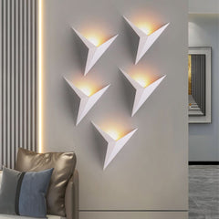 Applique Murale Blanche au Design Minimaliste | Nela