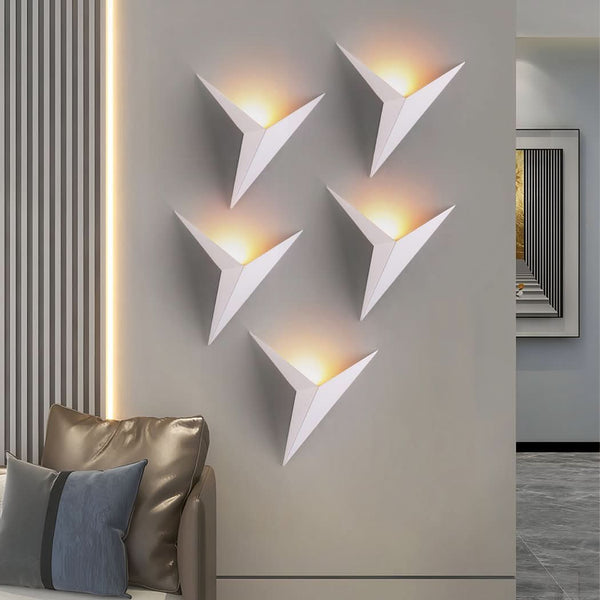 Applique Murale Blanche au Design Minimaliste | Nela